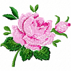Flowers And Tree Embroidery Design 2 Flowers And Tree Embroidery Design 2